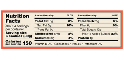Milk Bar Crunchies Brown Butter Chocolate Chip Cookies 4.5oz