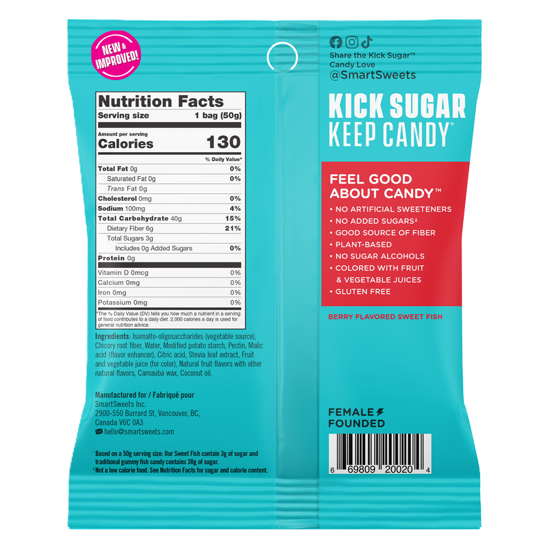 Smart Sweets Sweet Fish 1.8oz