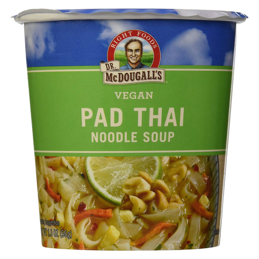 Dr. McDougall's Vegan Pad Thai Noodle Soup Cup 2oz