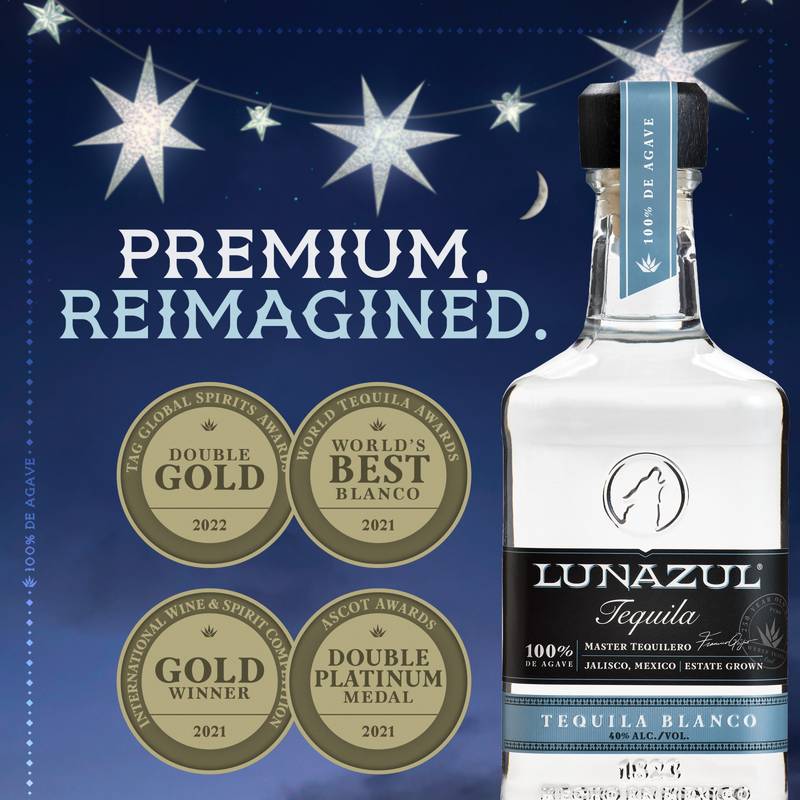 Lunazul Blanco Tequila 50ml