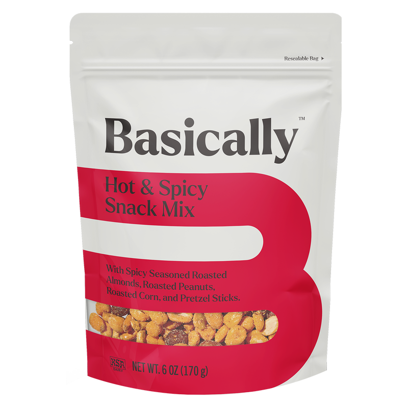 Basically Hot & Spicy Snack Mix 6oz