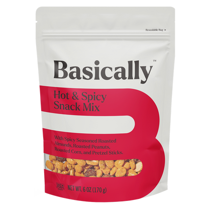Basically Hot & Spicy Snack Mix 6oz
