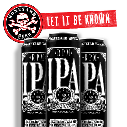 Boneyard Beer RPM IPA 19.2 oz can