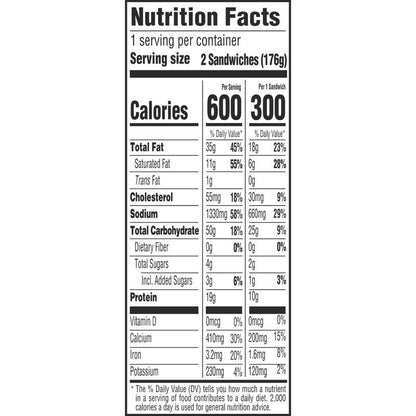 Lunchables Crispy Grilled Cheesies, Pepperoni Pizza Sandwich 2ct