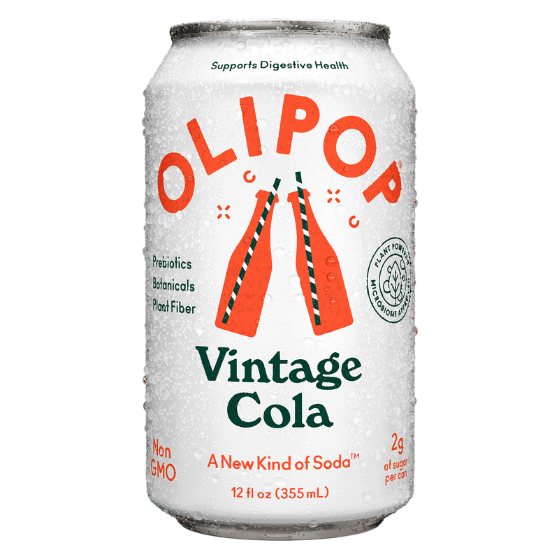 Olipop Vintage Cola 4pk 12oz Can- XL
