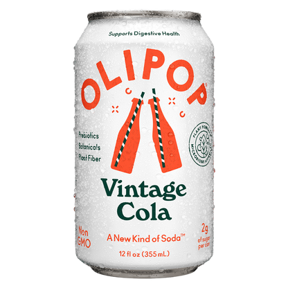 Olipop Vintage Cola 4pk 12oz Can- XL