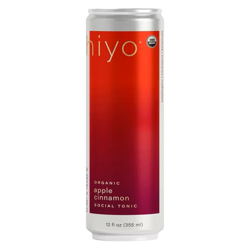 Hiyo Apple Cinnamon 4pk 12oz Can