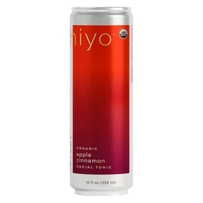 Hiyo Apple Cinnamon 4pk 12oz Can
