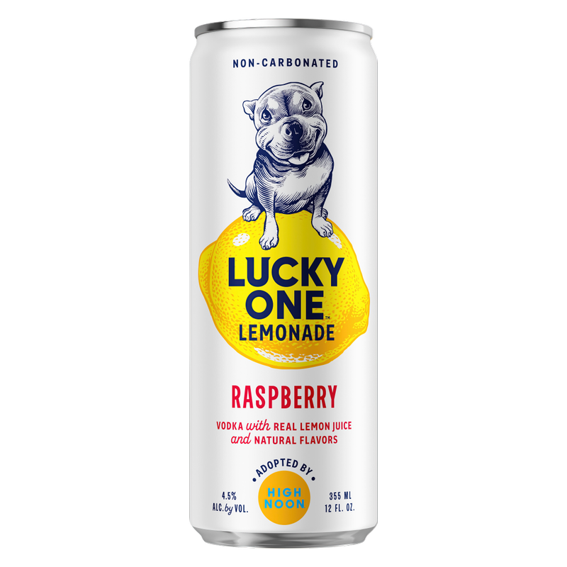 Lucky One Raspberry Lemonade 4pk 12oz Can