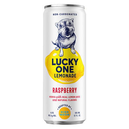 Lucky One Raspberry Lemonade 4pk 12oz Can