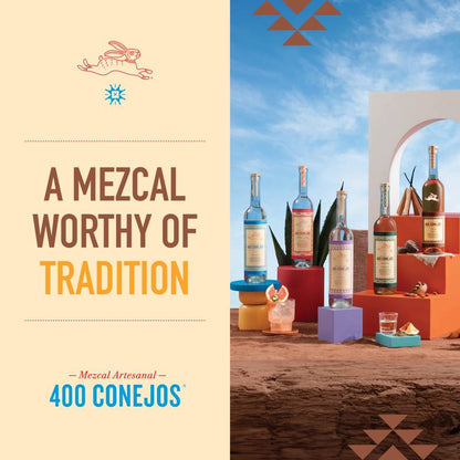 400 Conejos Añejo Mezcal 750ml (80 Proof)