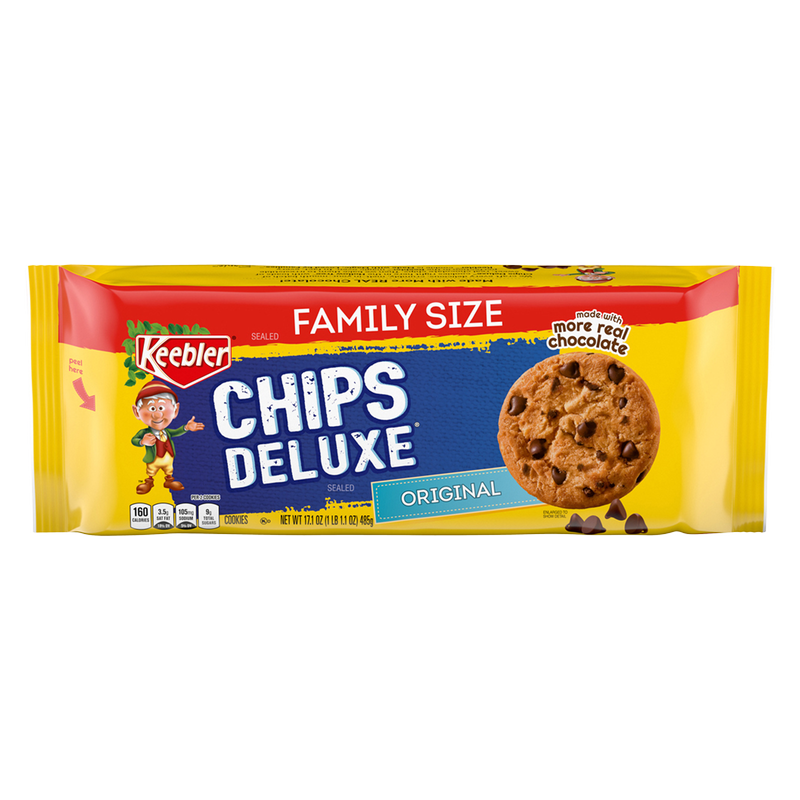 Keebler Chips Deluxe Original Family Size 17.2oz