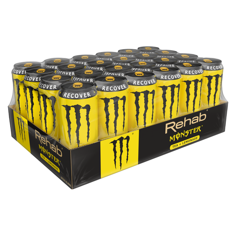 Monster Energy Rehab Tea + Lemonade 24pk 15.5oz Can- XL