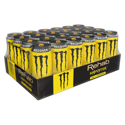 Monster Energy Rehab Tea + Lemonade 24pk 15.5oz Can- XL