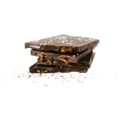 Sweeter Cards 'Happy Hanukkah' Sea Salt Caramel Dark Chocolate Holiday Card 3.5oz