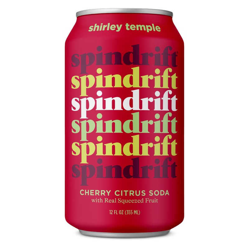 Spindrift Soda Shirley Temple 12oz Can