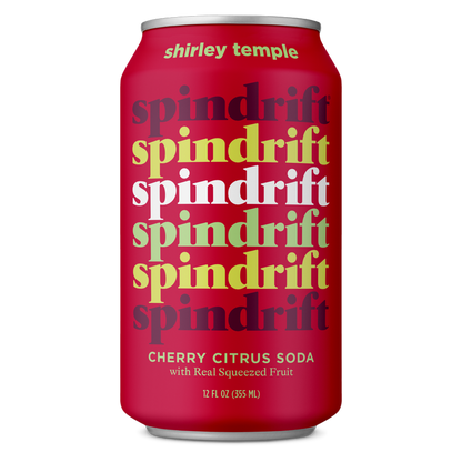 Spindrift Soda Shirley Temple 12oz Can