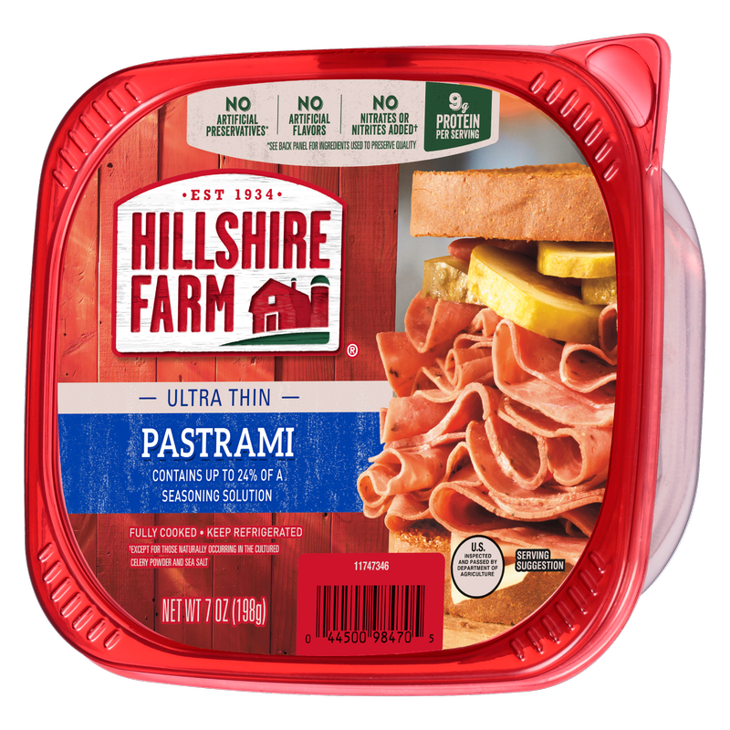 Hillshire Farm Ultra Thin Sliced Pastrami Sandwich Meat - 7oz