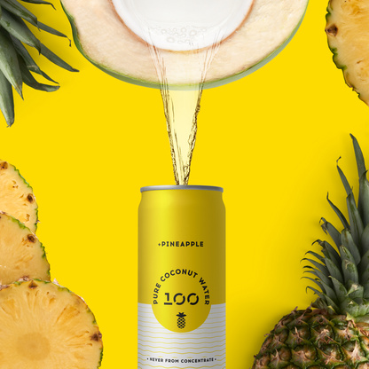 100 Coconuts Pure Pineapple 11oz Can