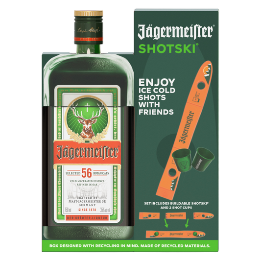 Jagermeister Gift Set w/ Shotski 750ml