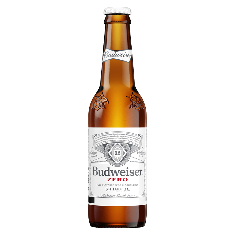 Budweiser Zero Non-Alcoholic 6pk 12oz Btl 0.0% ABV