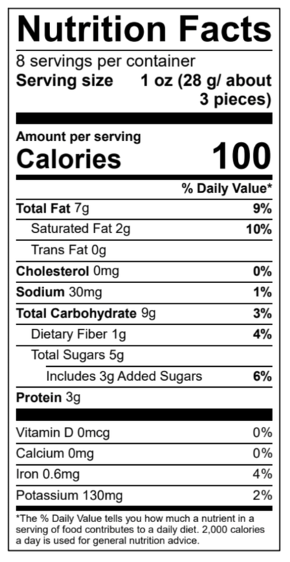 Tru Fru Natures Bananas Hyper Chilled in Peanut Butter & Dark Chocolate