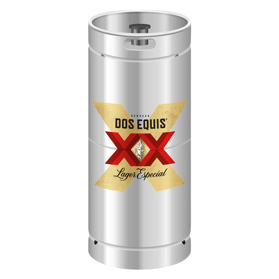 Dos Equis Lager (5.3 GAL KEG, Tap + Tub, CA Deposit)