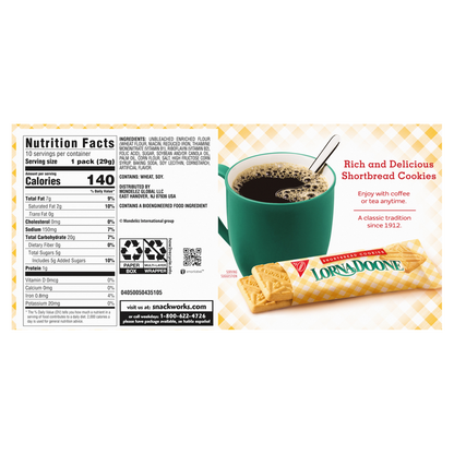 Lorna Doone Shortbread Cookies 10oz