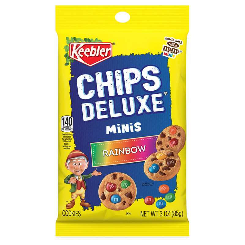 Keebler Chips Deluxe Cookies with Rainbow M&M Candies, 3 oz