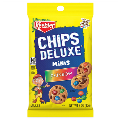 Keebler Chips Deluxe Cookies with Rainbow M&M Candies, 3 oz