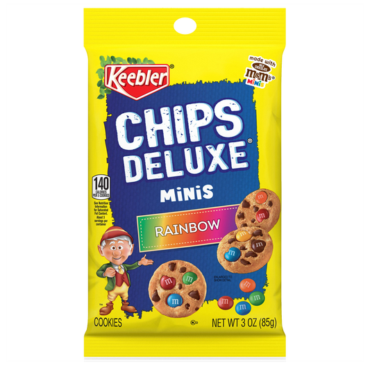 Keebler Chips Deluxe Cookies with Rainbow M&M Candies, 3 oz