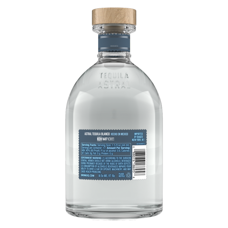 Astral Blanco Tequila 750ml (80 proof)