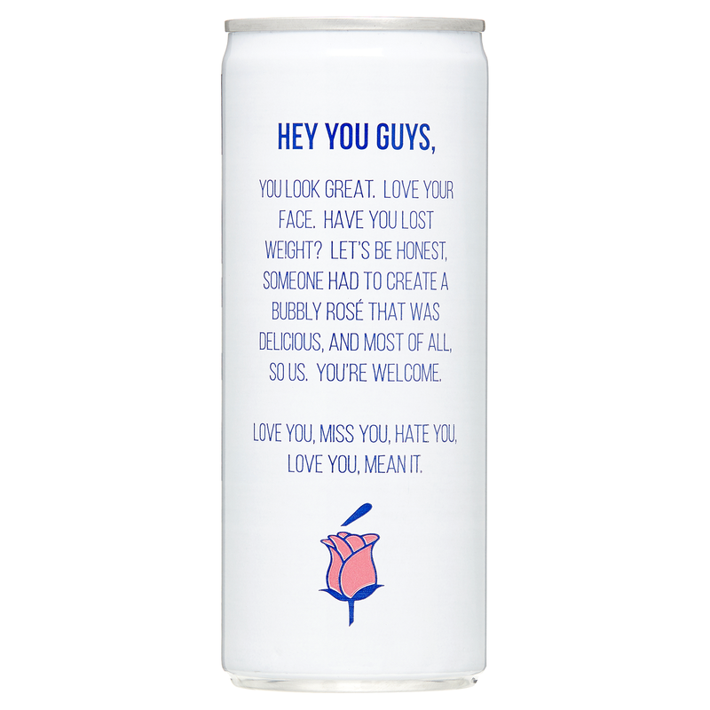 Babe Rose Bubbles 4pk 250 ml Can