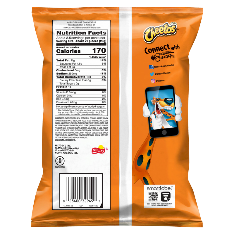 Cheetos Crunchy Flamin' Hot 3.25oz
