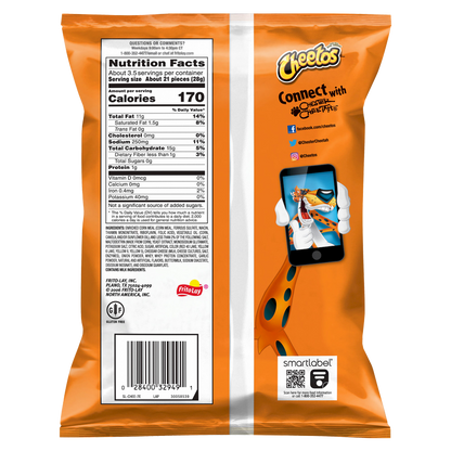 Cheetos Crunchy Flamin' Hot 3.25oz