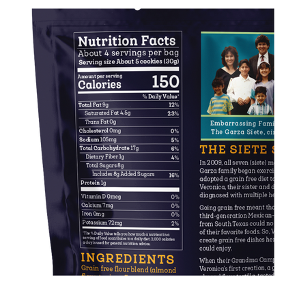 Siete Mexican Wedding Cookies 4.5oz