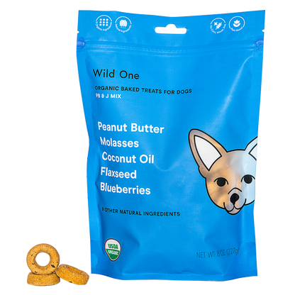 Wild One Peanut Butter and Jelly Mix Organic Baked Treats 8oz
