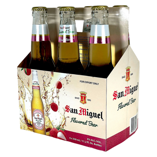 San Miguel Lychee Flavored Beer 6pk 11.2oz Bottle