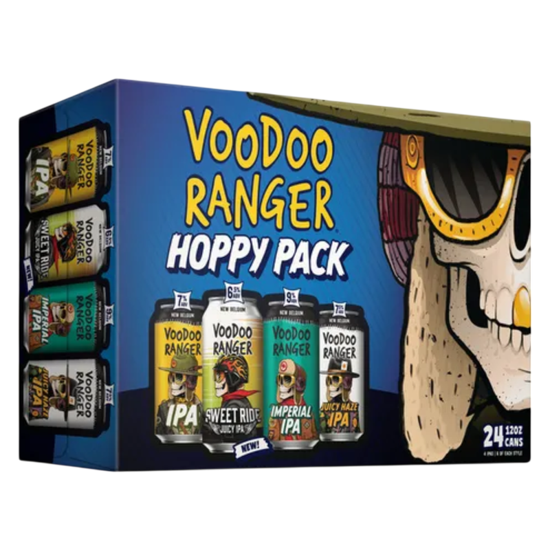New Belgium Voodoo Ranger Hoppy Variety 24pk 12oz Can