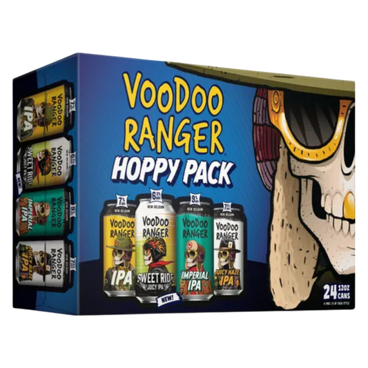 New Belgium Voodoo Ranger Hoppy Variety 24pk 12oz Can