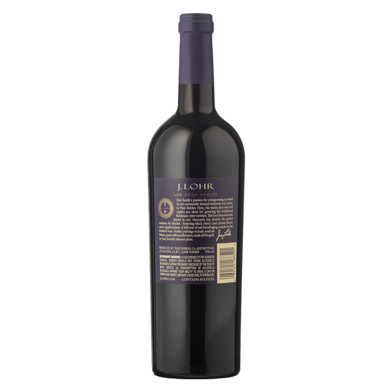 J. Lohr Estates Los Osos Merlot 750ml