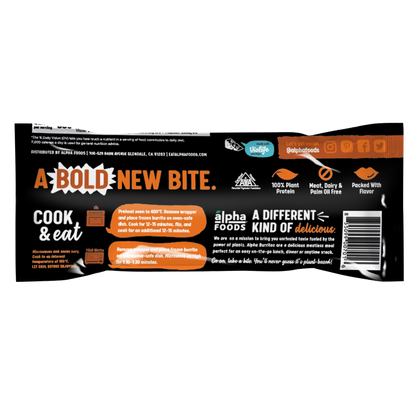 Alpha Foods Frozen Plant Based Pizza Burrito 1ct 5oz