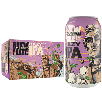 21st Amendment Brew Free or Die Hazy IPA 6pk 12oz Can 6.5% ABV
