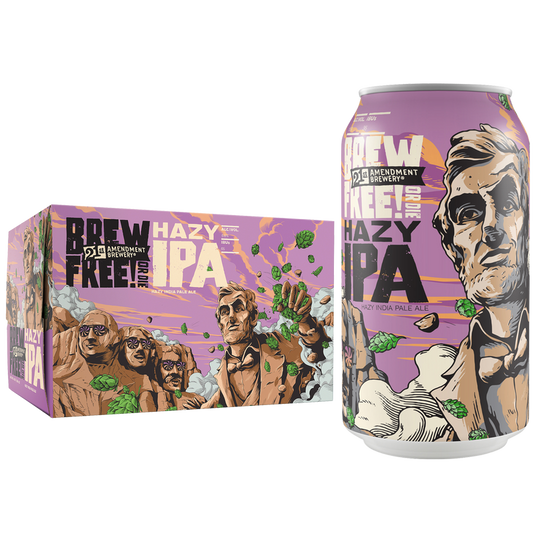 21st Amendment Brew Free or Die Hazy IPA 6pk 12oz Can 6.5% ABV
