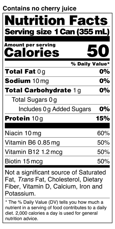 Barebells Sweet Cherry Protein Soda 12oz Can
