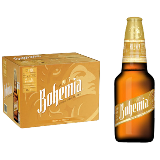 Bohemia Mexican Lager Beer 12pk  12oz Bottle 4.7% ABV