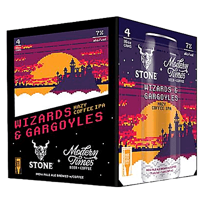 Stone Brewing/Modern Times Collaboration Wizards & Gargoyles 4pk 16oz Can