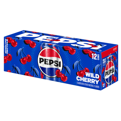 Pepsi Wild Cherry 12pk 12oz can