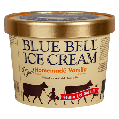 Blue Bell Homemade Vanilla Ice Cream