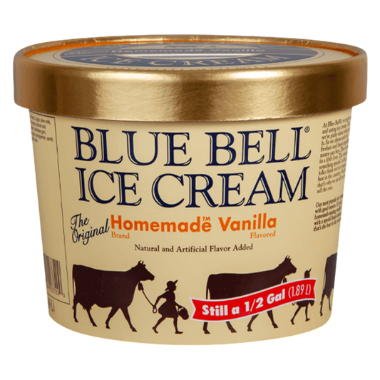 Blue Bell Homemade Vanilla Ice Cream